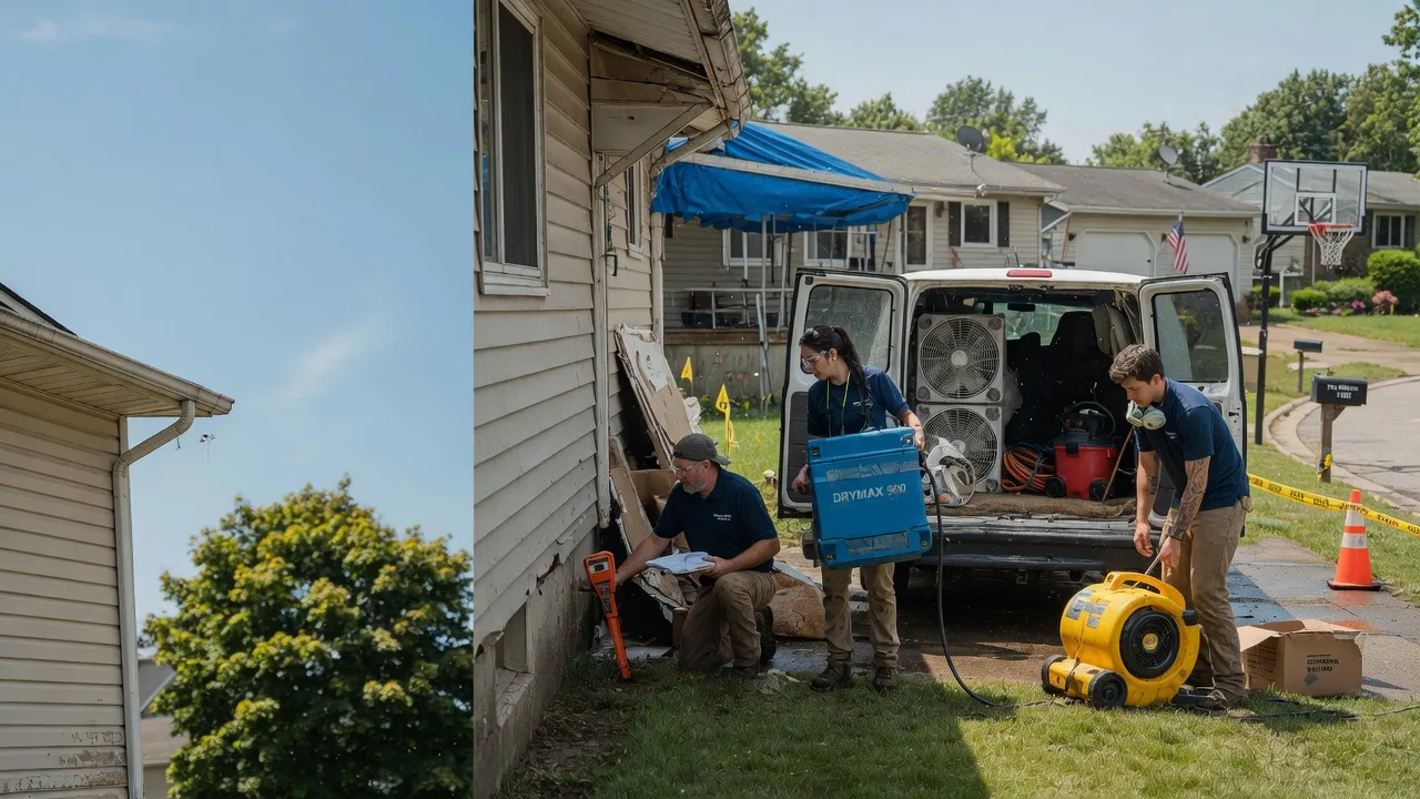 Ceiling Leak Cleanup in Grelton, OH near me